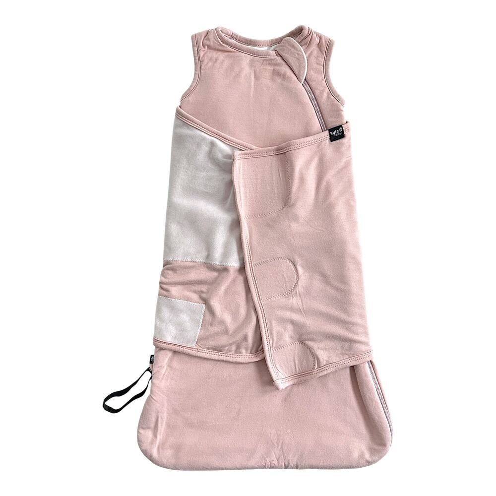 Kyte Baby Bamboo Sleep Bag Swaddler in Sakura 1.0 Tog Size XS Pink